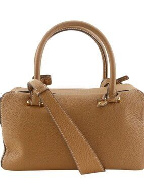 DELVAUX cool box MM Handbag AA0557AQY0 2WAYShoulder Brown Calfskin Women